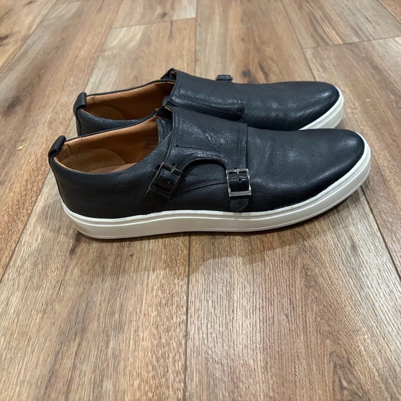 Brothers United Men\'s Leather Luxury Double Monk Slip-On Sneaker main image 5